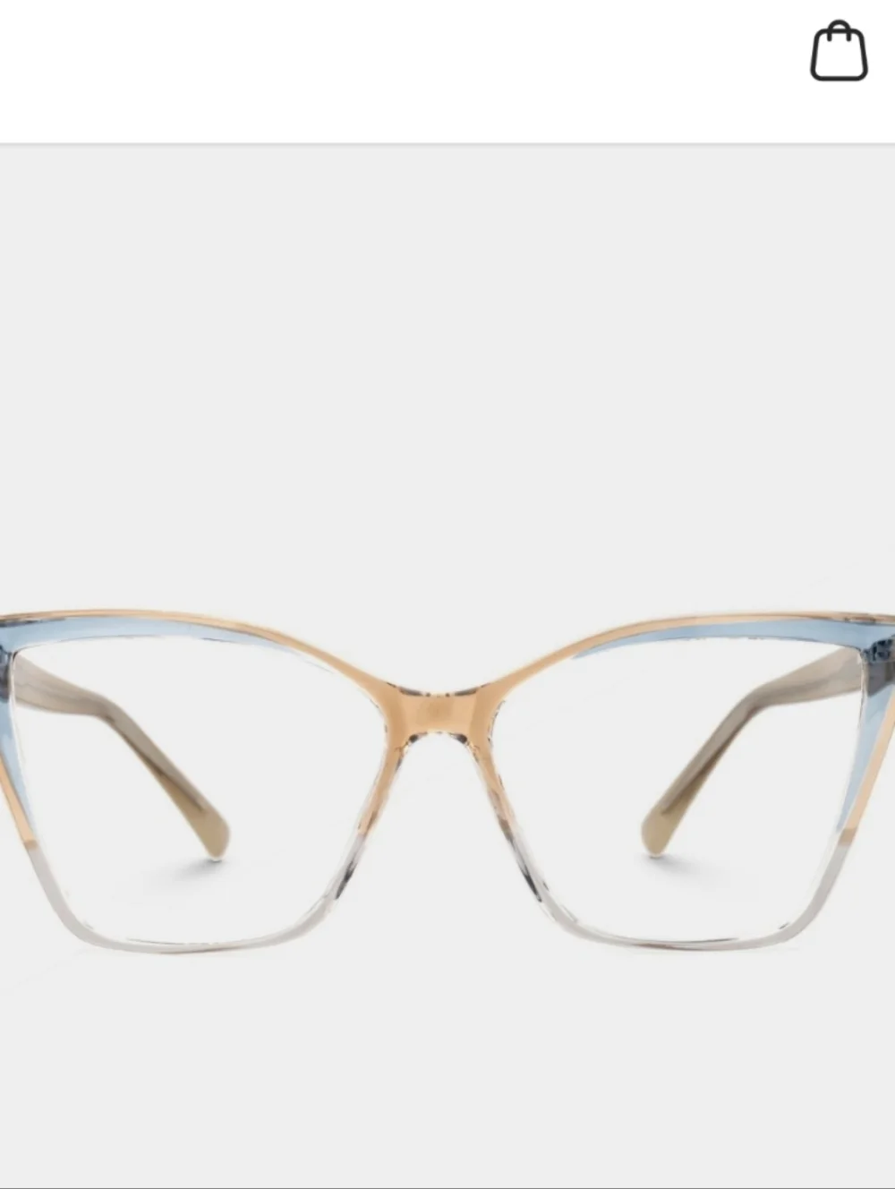 ZeeLool Cat-Eye Prescription Filled Glasses